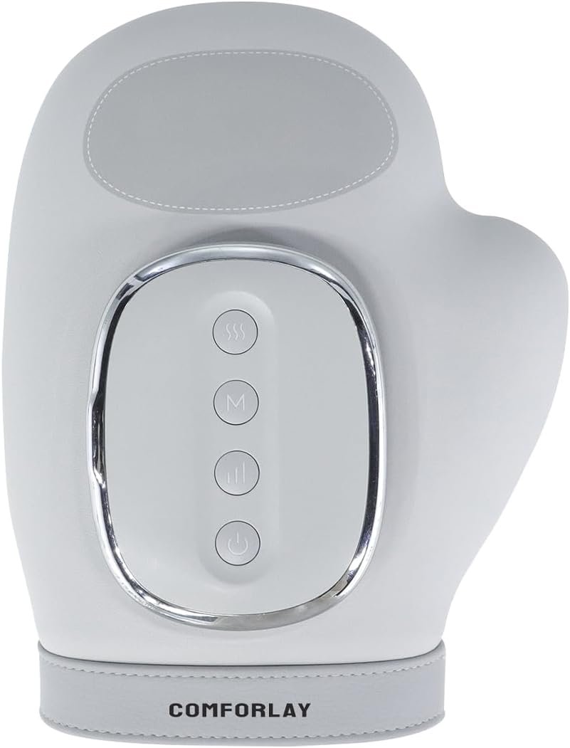 Hand Massager for Arthritis and Carpal Tunnel, Heat and Compression Electric Hand Massager for Wrist, Finger Massage, Valentine’s Day Gifts for Women Men