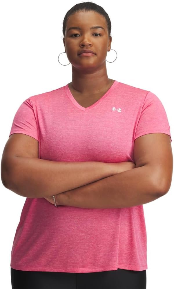 Under Armour Women’s Tech Twist Short Sleeve V Neck Plus