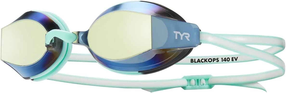 TYR Black Ops 140 EV Racing Mirrored Swim Goggles Women’s Fit