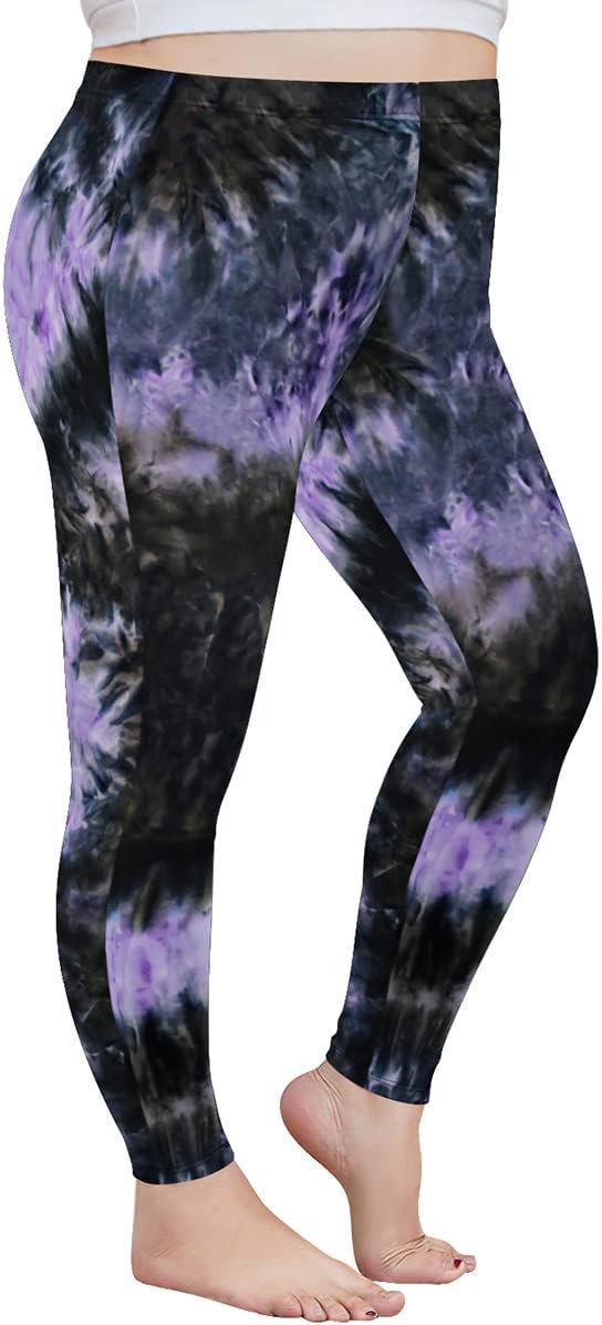 RITERA Plus Size Legging for Women Legging Pants Stretch Comfy Casual Tights Oversized Basic Full Length Legging