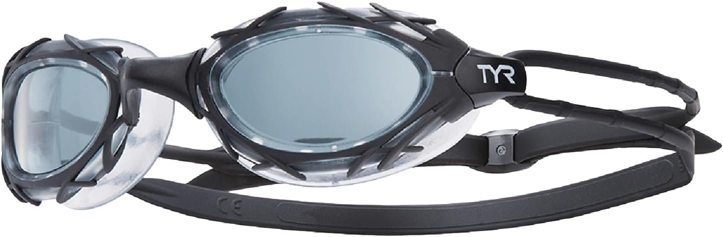 TYR Nest Pro Swim Goggles – Beijing 2008 Olympic Stadium–Inspired Design, Wide Peripheral Vision, Anti-Fog, UV Protection