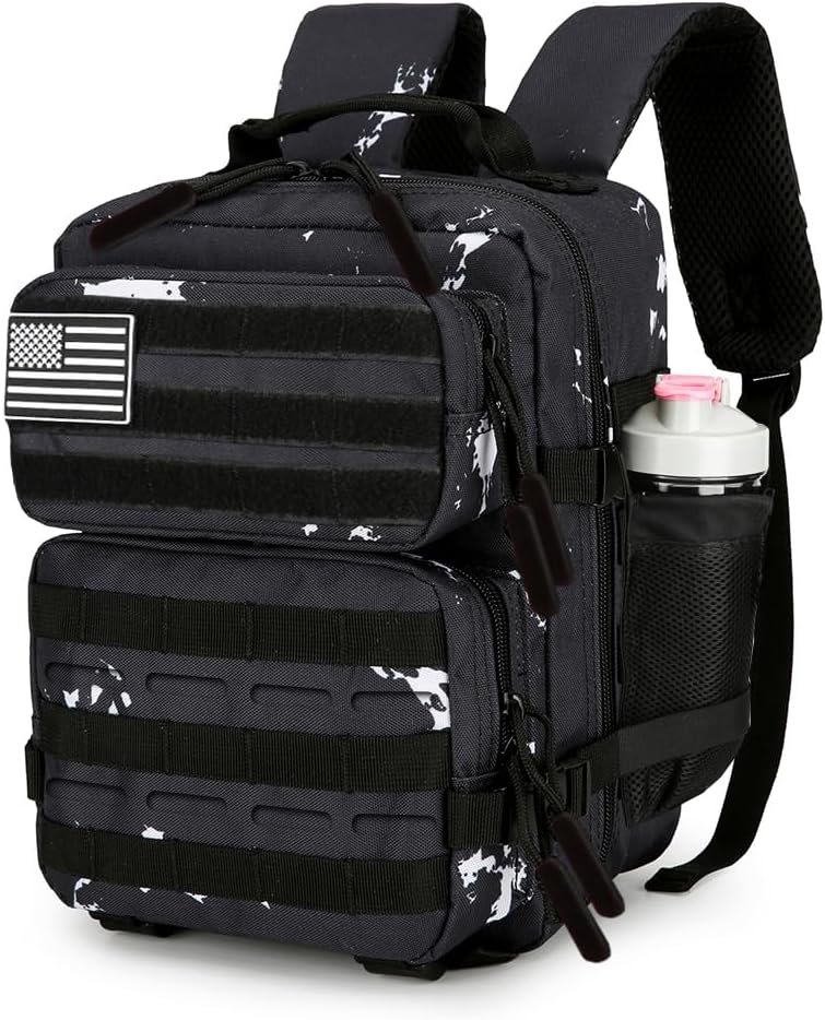 9L Mini Tactical Backpack for Men and Women Tactical Backpack Small for Hiking Small Tactical Bag Fitness Pack