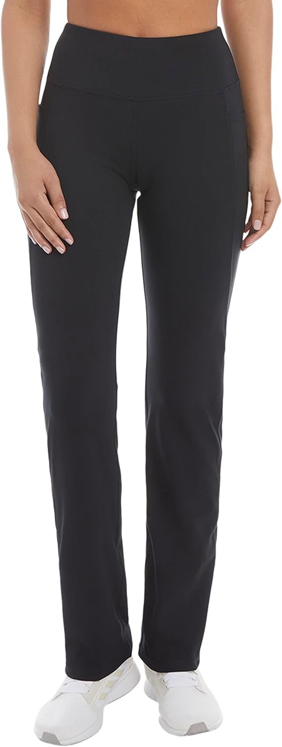 Jockey Women’s Premium Pocket Slim Flare Yoga Pants