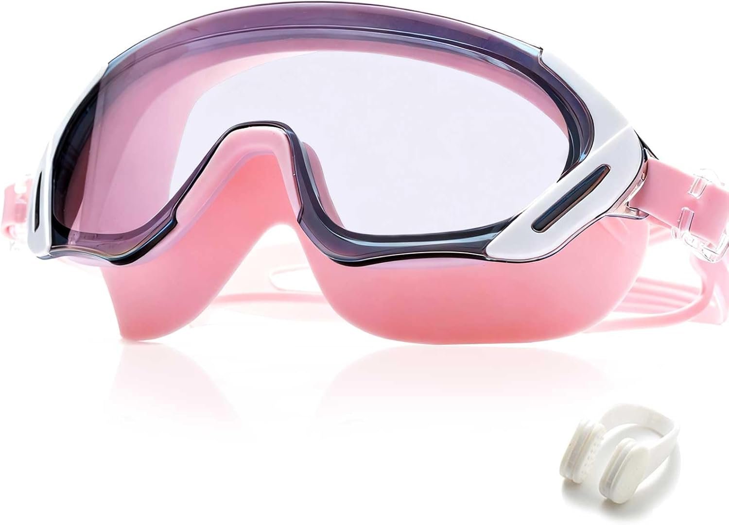 Swim Goggles, Wide Angle Anti-fog and UV Leak Proof Goggles,Swimming Goggles for Adult Youth