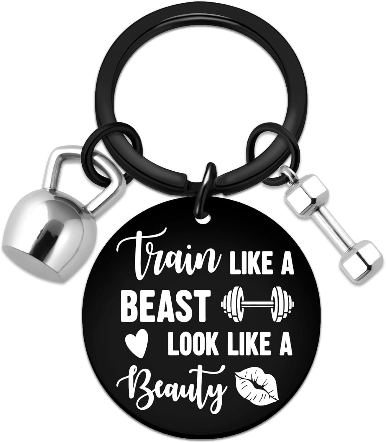 Gym Gifts for Women Best Fitness Keychain Gifts for Gym Lovers Women Workout Accessories Gift for Weightlifters Sports Lover Girl