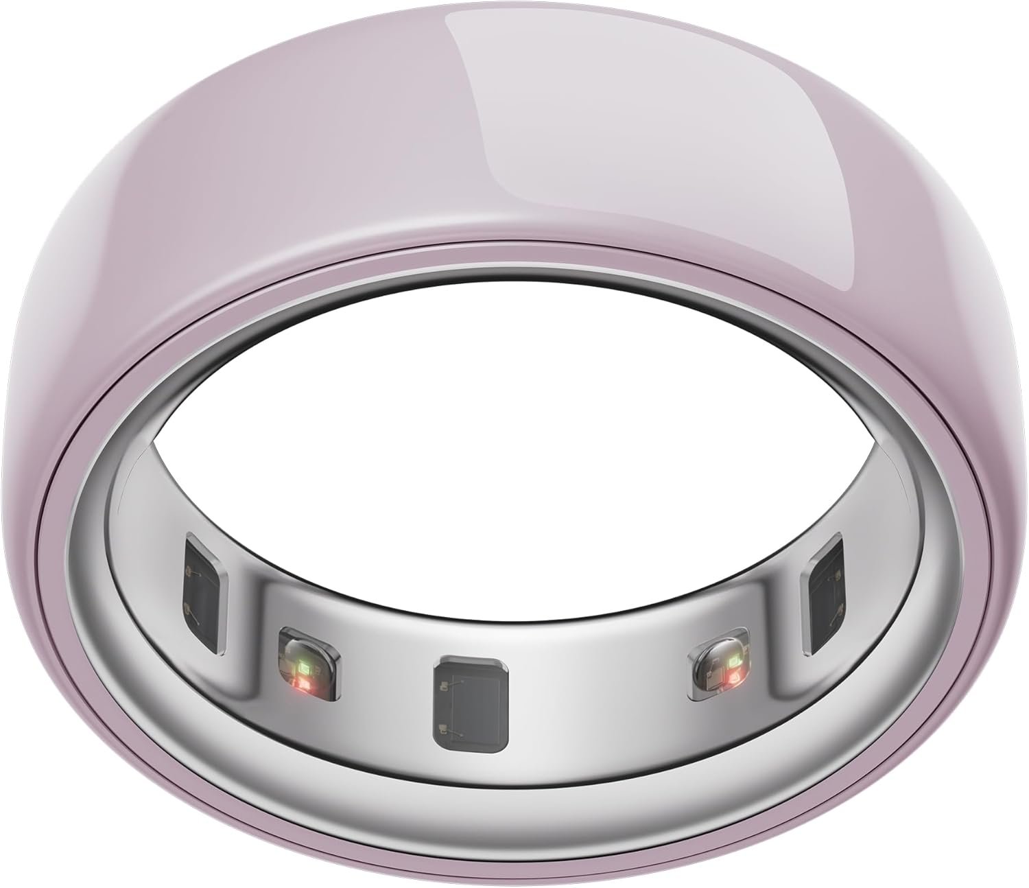 Oura Ring 4, Smart Ring – Ceramic Petal – Size 8 – Sleep, Activity, Women’s Health, AI Advisor, Up to 8 Days of Battery Life, Before You Buy, Android & iOS Compatible