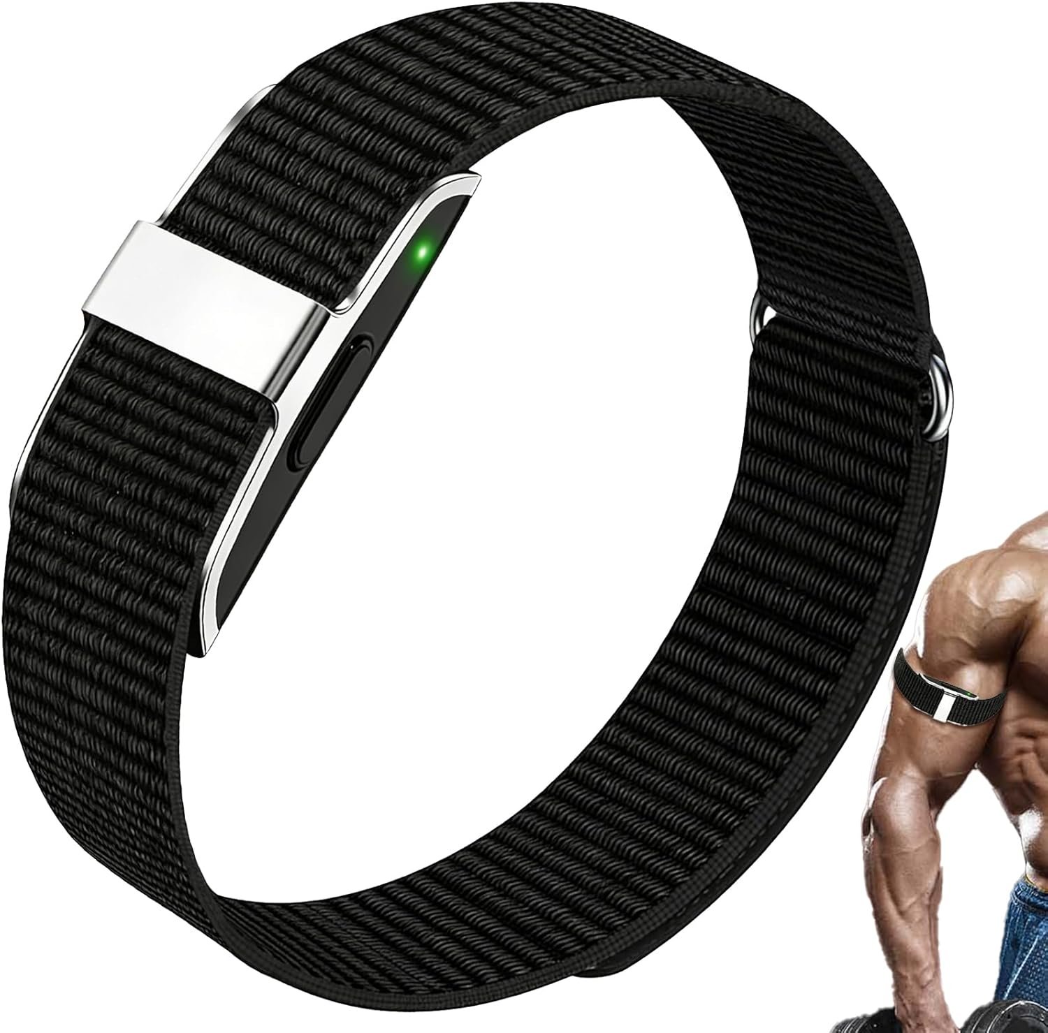 Biceps Nylon Loop Bands Compatible with Hume Band -Armband/Ankle Soft Comfortable Breathable Replacement Strap