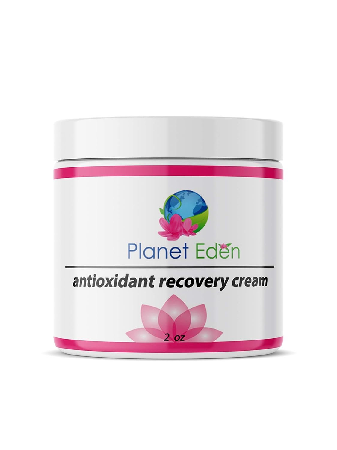 Planet Eden Organic Antioxidant Recovery Cream for Mature Skin- Deep Moisture with Hyaluronic Acid & Shea Butter – Excellent for Skin Peels Aftercare or Everyday Use