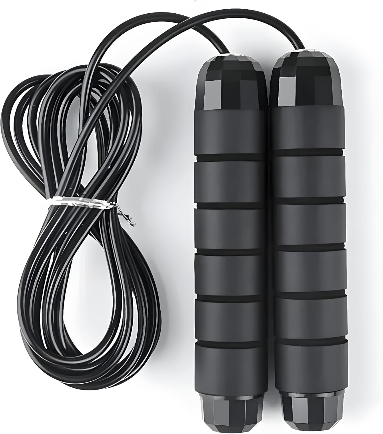 Jump Rope – Tangle-Free Rapid Speed with Ball Bearings -jump Rope for Men, Women, Kids and Adults – Home Exercise and Slim Body Adjustable Speed Jump Ropes for Fitness at Home Gym Workout