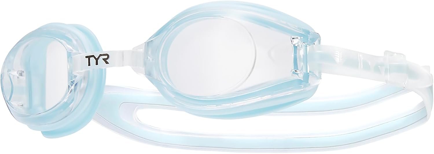 TYR Femme T-72 Petite Swim Goggles – Low Profile Anti Fog Goggles for Small Faces, UV Protection, Adjustable Fit