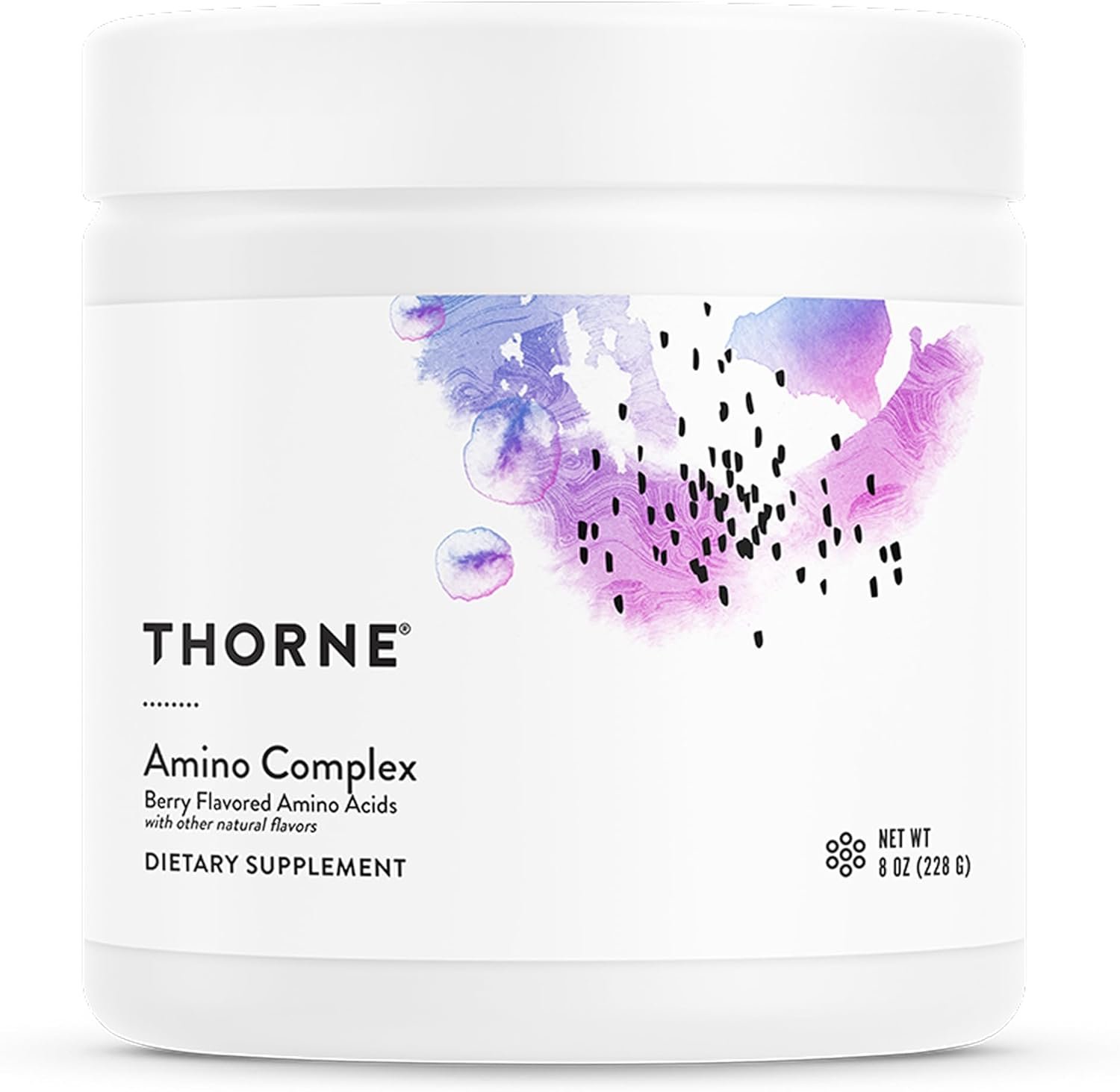 THORNE – Amino Complex – Clinically-Validated EAA and BCAA Powder for Pre or Post-Workout – Promotes Lean Muscle Mass & Exercise Recovery* – Berry – NSF Certified for Sport – Dairy-Free – 30 Servings
