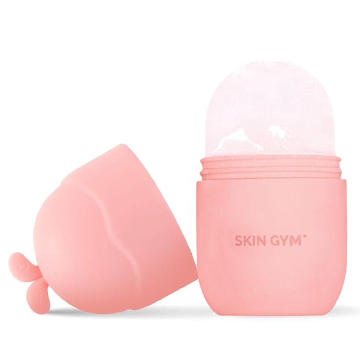 SKIN GYM Ice Roller for Face – Facial Ice Roller for Depuffing & Cooling Skin, Cold Face Roller to Minimize Pores & Soothe Skin, Reusable Cryo Ice Roller for Glowing Complexion