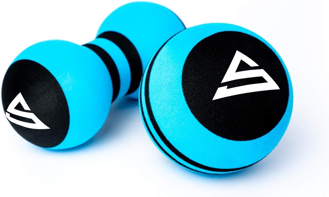 Massage Balls for Deep Tissue Myofascial Release & Trigger Point Therapy – High Density Foam, Set of 2 – Back, Neck, Shoulder & Foot Muscle Tension Relief for Athletes & Fitness Recovery