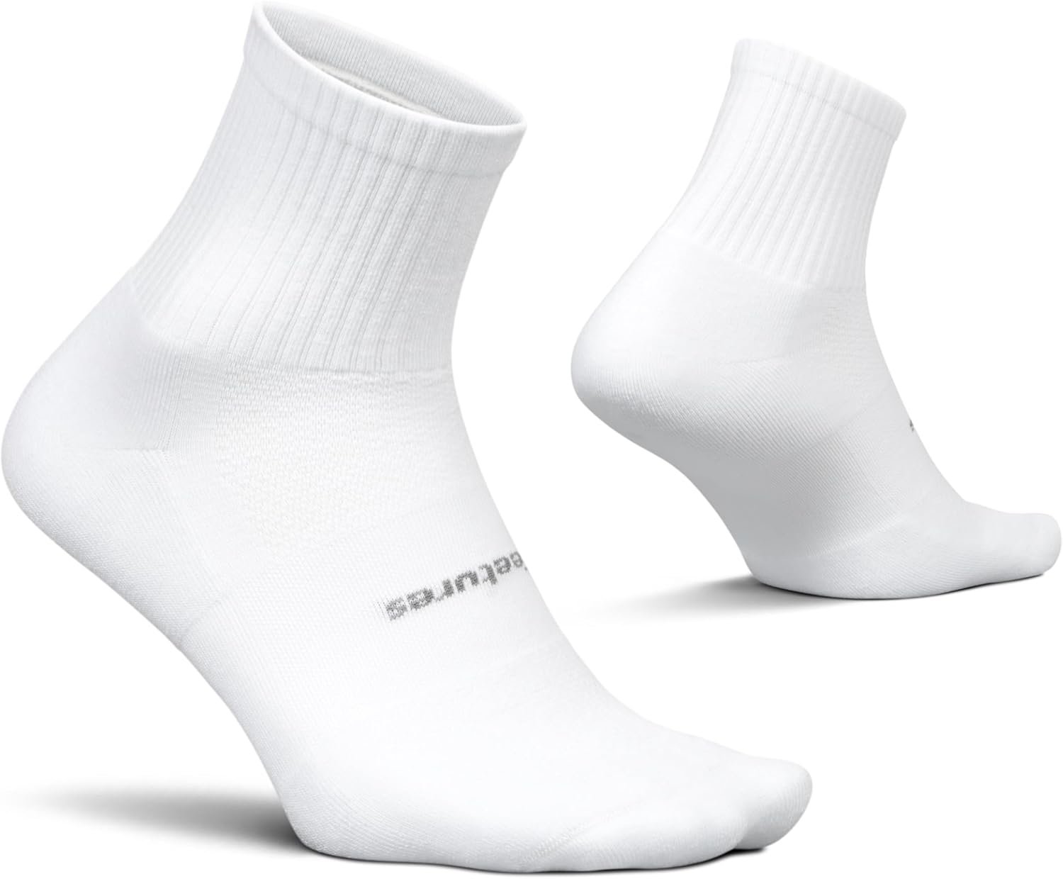 Feetures High Performance Max Cushion Quarter Tall Sock for Women & Men – Moisture-Wicking Athletic Socks
