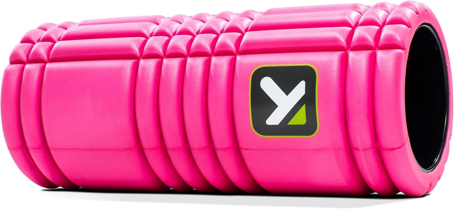 TriggerPoint Grid 1.0 Foam Roller – 13″ Multi-Density Massage Roller for Deep Tissue & Muscle Recovery – Relieves Tight, Sore Muscles & Kinks, Improves Mobility & Circulation – Targets Key Body Parts