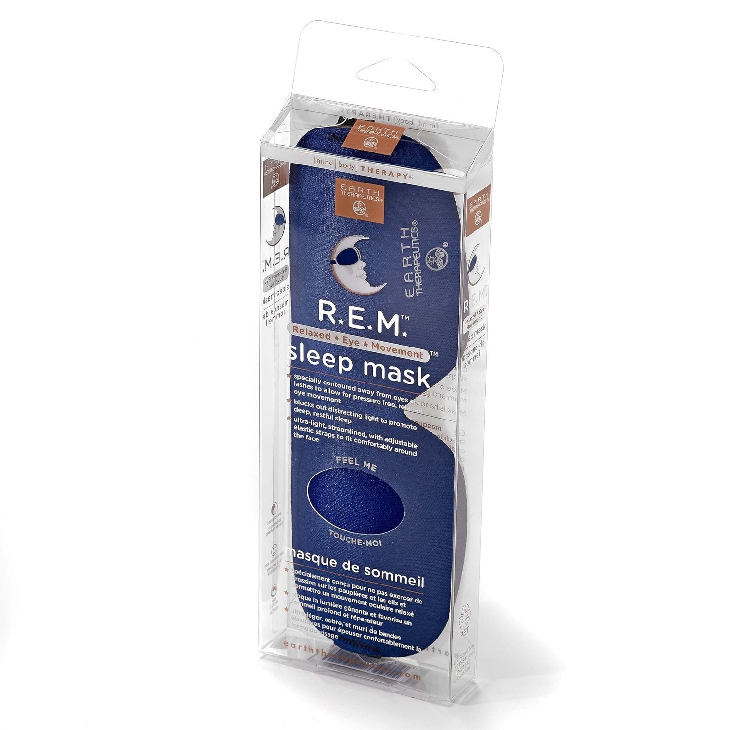 Earth Therapeutics R.E.M. Sleep Mask: New! Allows for Crucial Lid Movement (Unlike Flat Masks)