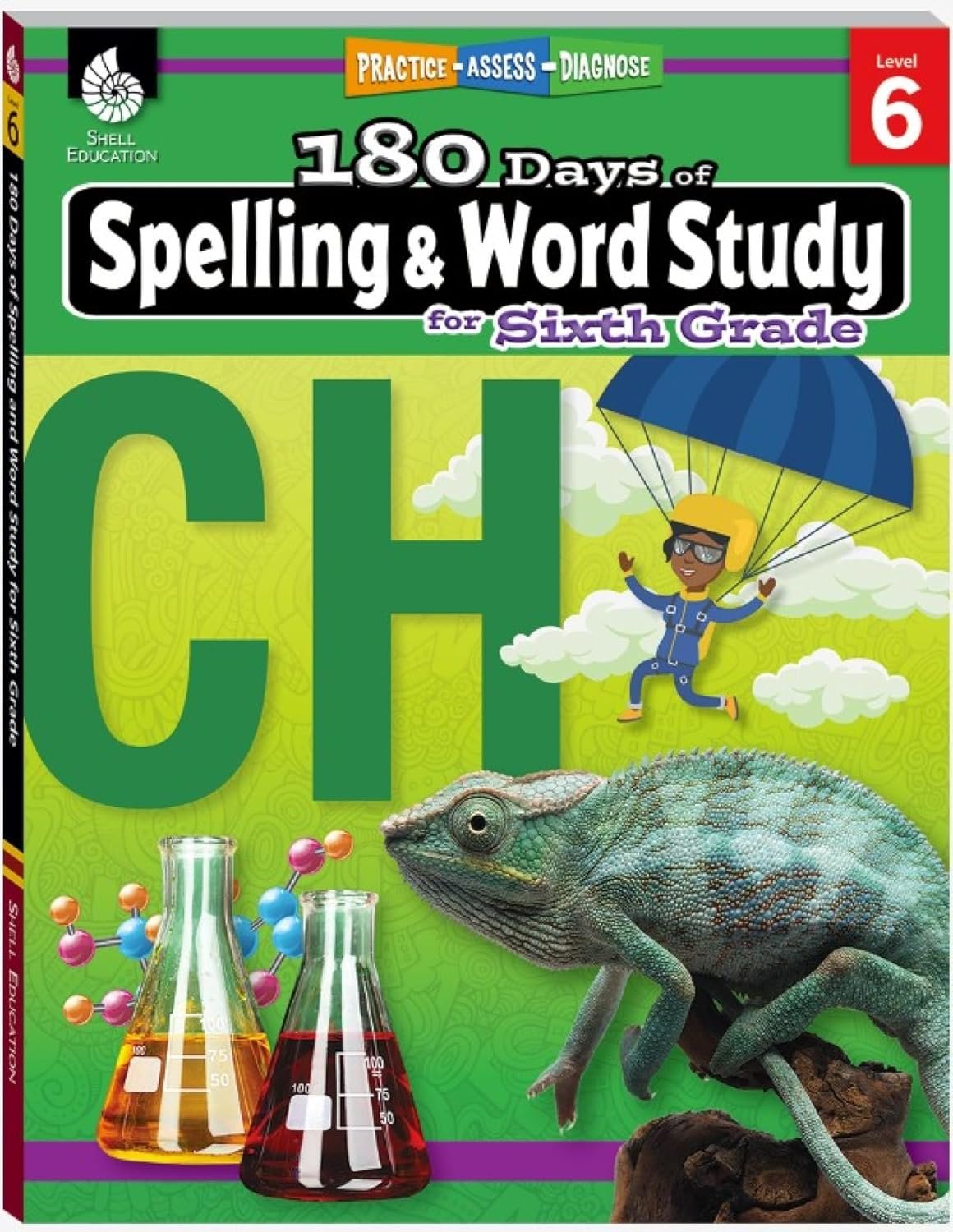 180 Days™: Spelling and Word Study for Sixth Grade: Practice, Assess, Diagnose