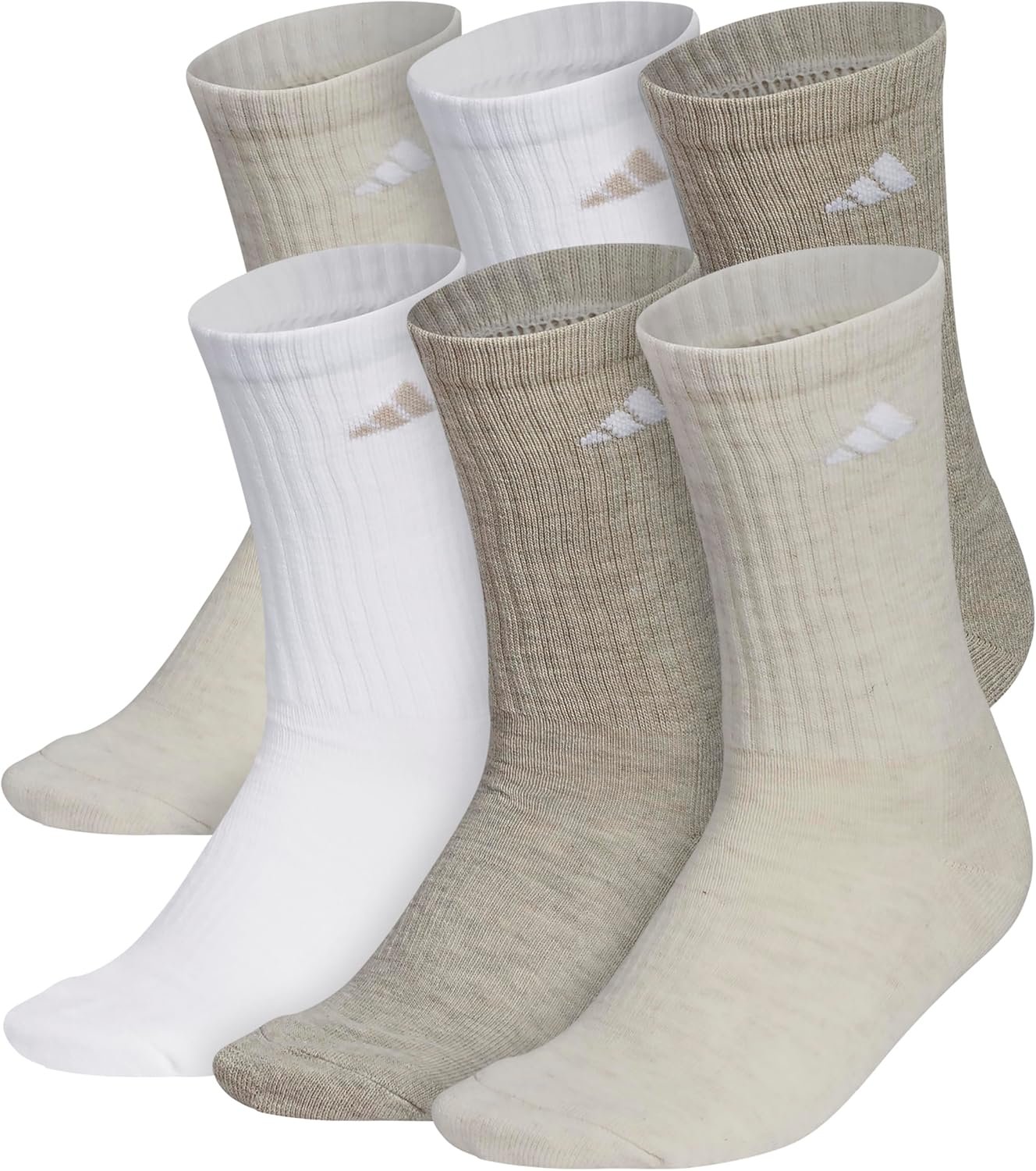 adidas Athletic Cushioned 6-Pack Crew